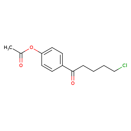 4'-Acetoxy-5-chlorovalerophenone