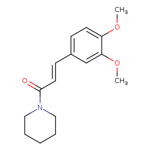 1-(3,4-Dimethoxycinnamoyl)piperidine
