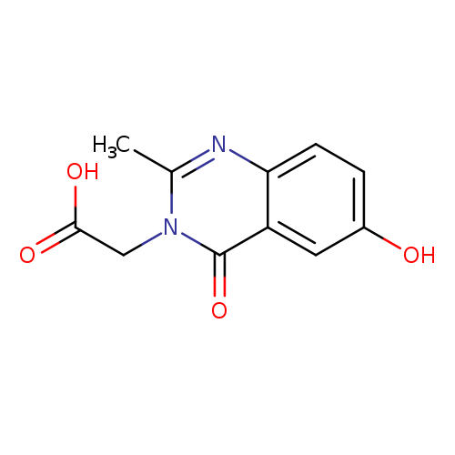 2-(6-Hydroxy-2-methyl-4-oxoquinazolin-3(4H)-yl)acetic acid