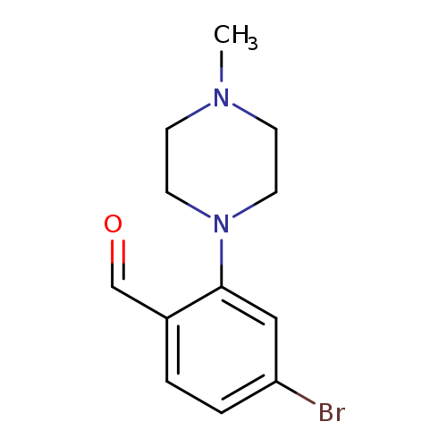 4-Bromo-2-(4-methylpiperazino)benzaldehyde