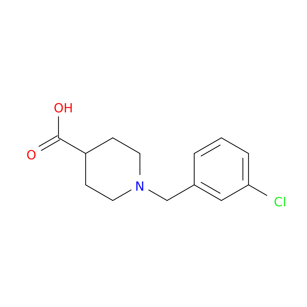 1-(3-Chlorobenzyl)piperidine-4-carboxylic acid hydrochloride