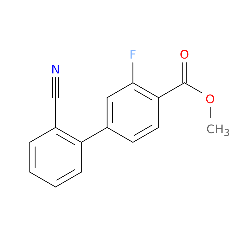 Methyl 4-(2-cyanophenyl)-2-fluorobenzoate