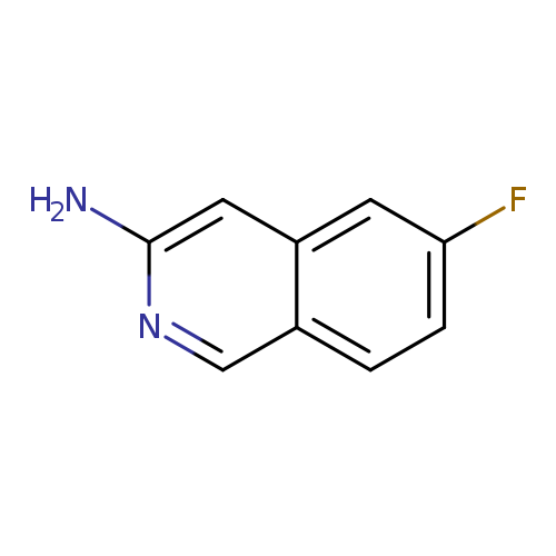 3-Isoquinolinamine, 6-fluoro-