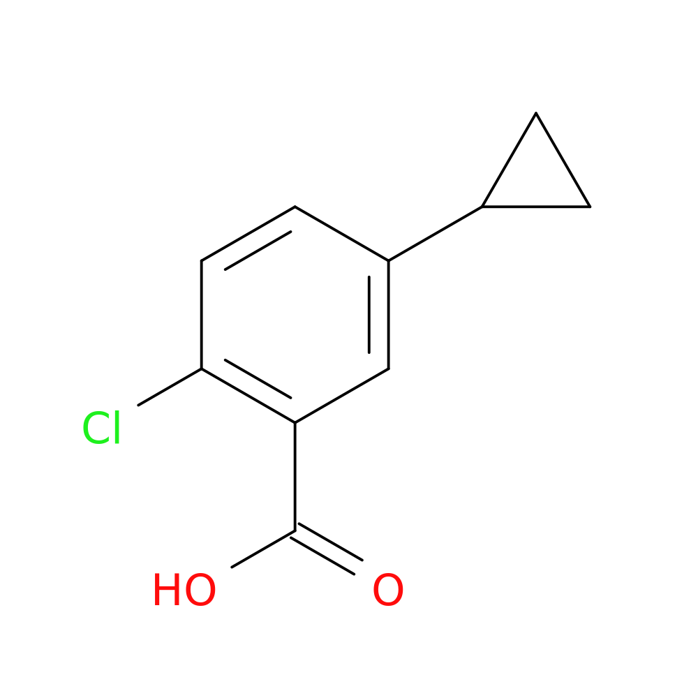 2-Chloro-5-cyclopropylbenzoic acid