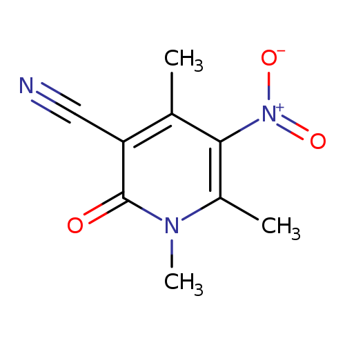 1,4,6-Trimethyl-5-nitro-2-oxo-1,2-dihydropyridine-3-carbonitrile