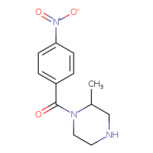 2-methyl-1-(4-nitrobenzoyl)piperazine