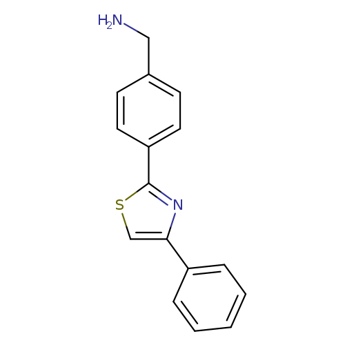 [4-(4-phenyl-1,3-thiazol-2-yl)phenyl]methanamine