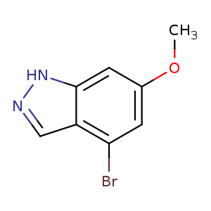 4-Bromo-6-methoxy-1H-indazole