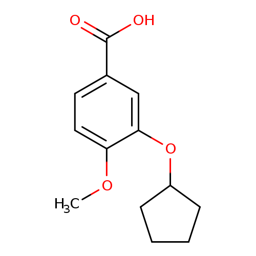 3-(Cyclopentyloxy)-4-methoxybenzoic acid