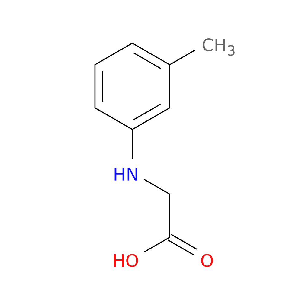 [(3-Methylphenyl)amino]acetic acid