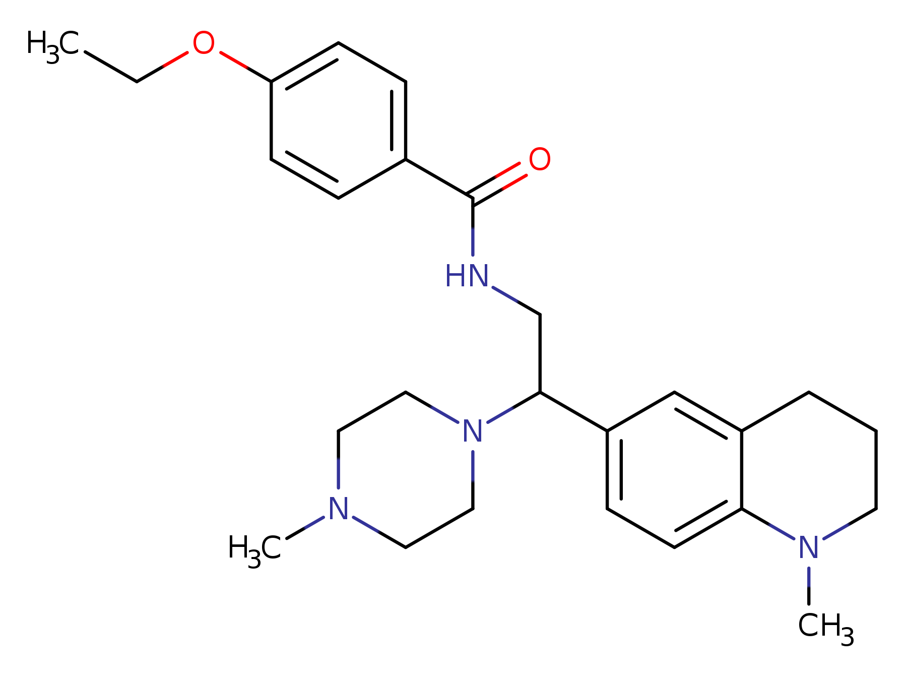 4-ethoxy-N-[2-(1-methyl-1,2,3,4-tetrahydroquinolin-6-yl)-2-(4-methylpiperazin-1-yl)ethyl]benzamide