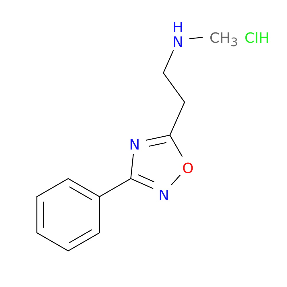 methyl[2-(3-phenyl-1,2,4-oxadiazol-5-yl)ethyl]amine hydrochloride