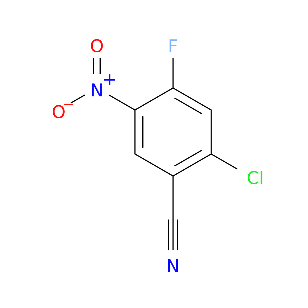 2-Chloro-4-fluoro-5-nitrobenzonitrile