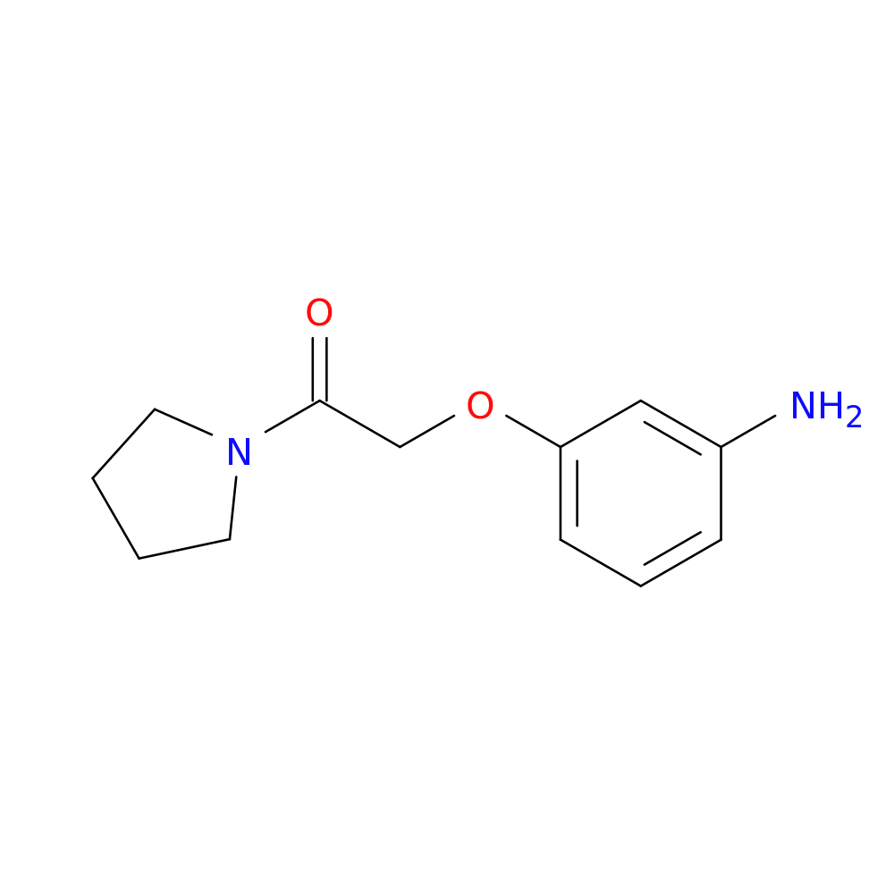2-(3-aminophenoxy)-1-(pyrrolidin-1-yl)ethan-1-one