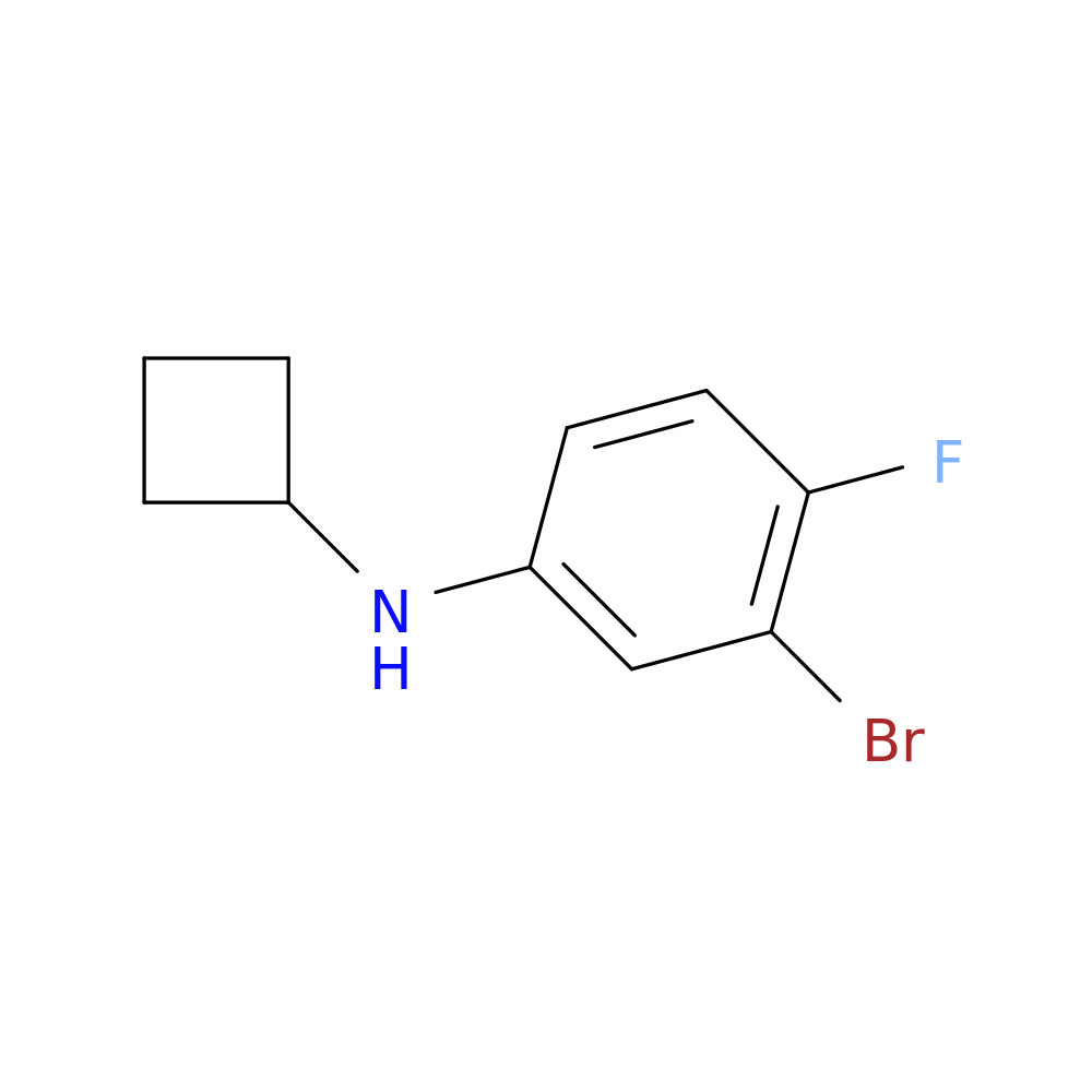 3-bromo-N-cyclobutyl-4-fluoroaniline