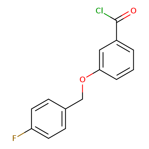 3-[(4-Fluorobenzyl)oxy]benzoyl chloride