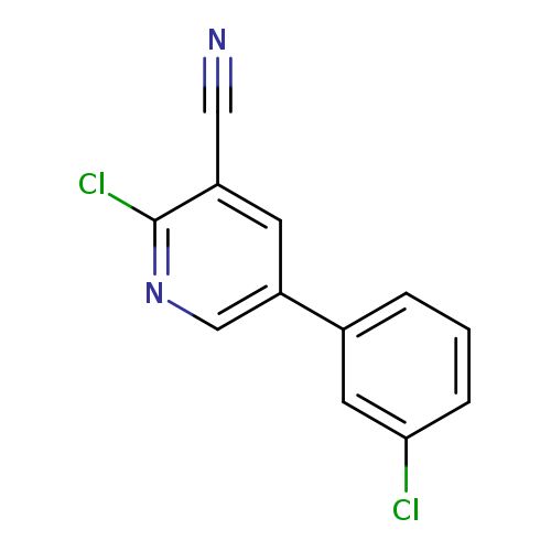 2-Chloro-5-(3-chlorophenyl)nicotinonitrile