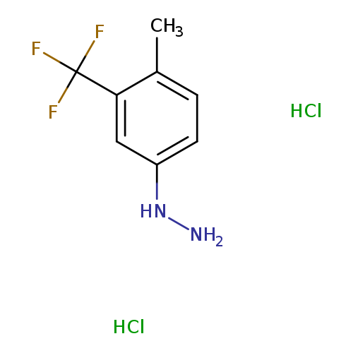 [4-methyl-3-(trifluoromethyl)phenyl]hydrazine dihydrochloride