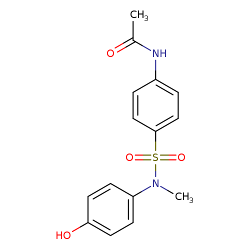 N-{4-[(4-hydroxyphenyl)(methyl)sulfamoyl]phenyl}acetamide