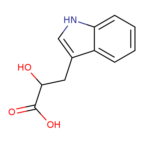 1H-​Indole-​3-​propanoic acid, α-​hydroxy-