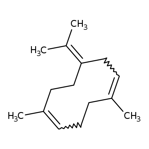 germacreneB,1,5-dimethyl-8-(1-methylethylidene)-1,5-cyclodecadiene