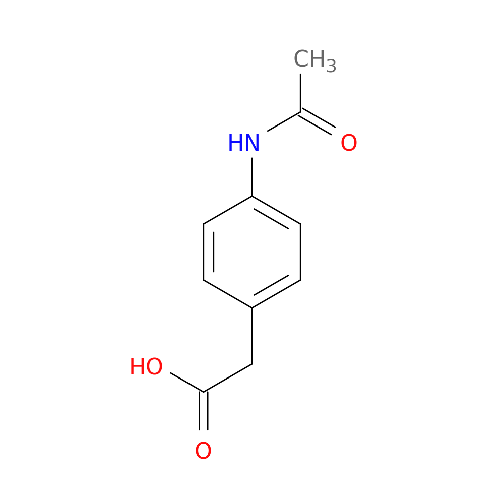4-(Acetylamino)benzeneacetic acid
