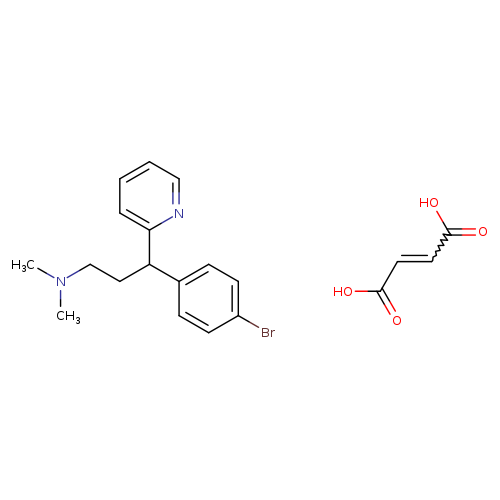 Brompheniramine hydrogen maleate