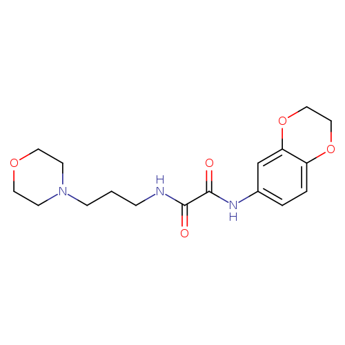 N-(2,3-dihydro-1,4-benzodioxin-6-yl)-N'-[3-(morpholin-4-yl)propyl]ethanediamide