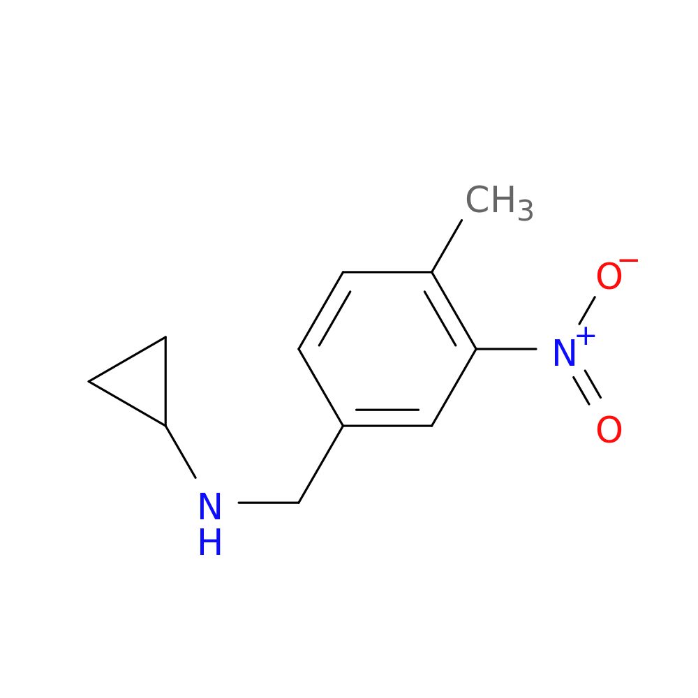 N-[(4-Methyl-3-nitrophenyl)methyl]cyclopropanamine