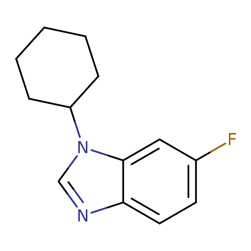 1-Cyclohexyl-6-fluoro-1,3-benzodiazole