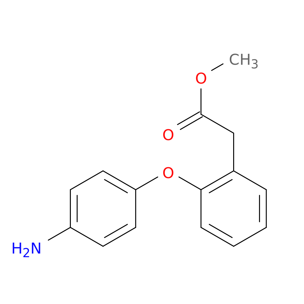 Methyl 2-[2-(4-aminophenoxy)phenyl]acetate