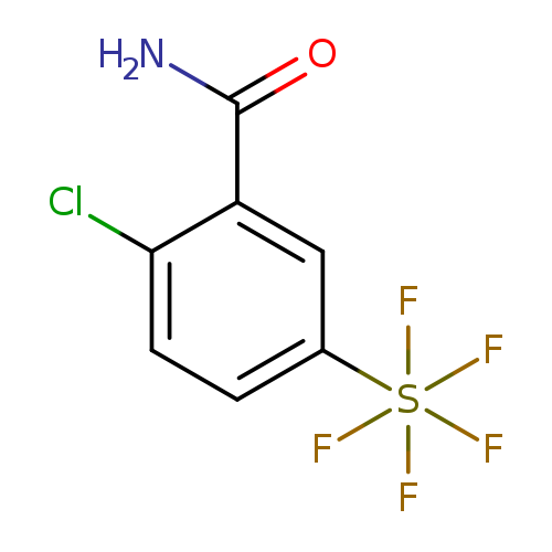 2-Chloro-5-(pentafluorosulfur)benzamide