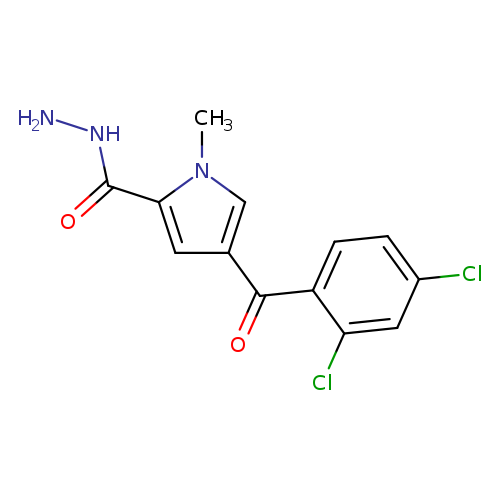 4-(2,4-dichlorobenzoyl)-1-methyl-1H-pyrrole-2-carbohydrazide