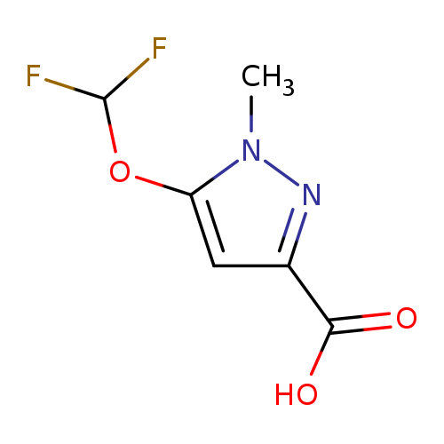 5-(Difluoromethoxy)-1-methyl-1H-pyrazole-3-carboxylic acid