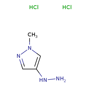 4-hydrazino-1-methyl-1H-pyrazole dihydrochloride