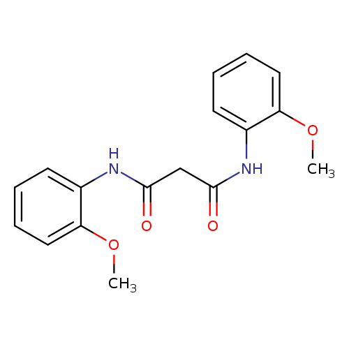 N,N'-Bis-(2-methoxy-phenyl)-malonamide