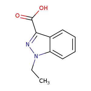 1H-Indazole-3-carboxylic acid, 1-ethyl-