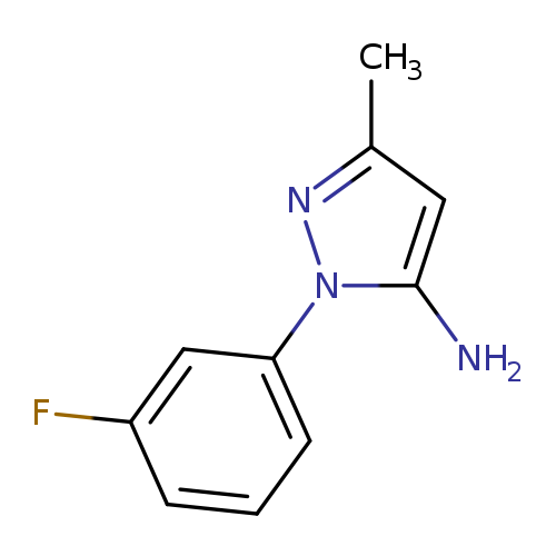 1-(3-FLUOROPHENYL)-3-METHYL-1H-PYRAZOL-5-AMINE