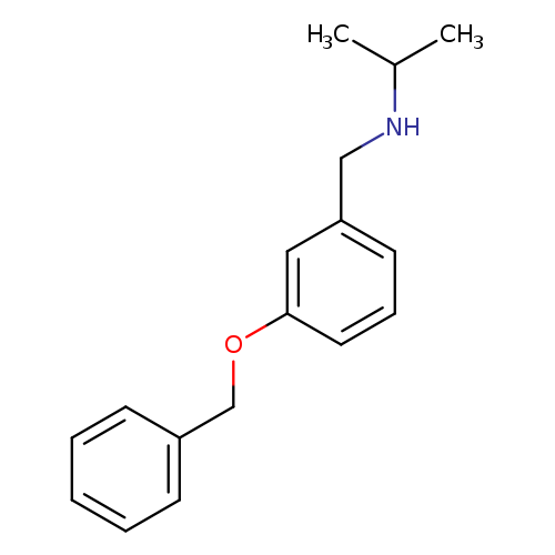 {[3-(benzyloxy)phenyl]methyl}(propan-2-yl)amine