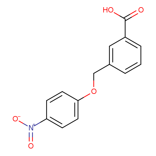 3-[(4-nitrophenoxy)methyl]benzoic acid