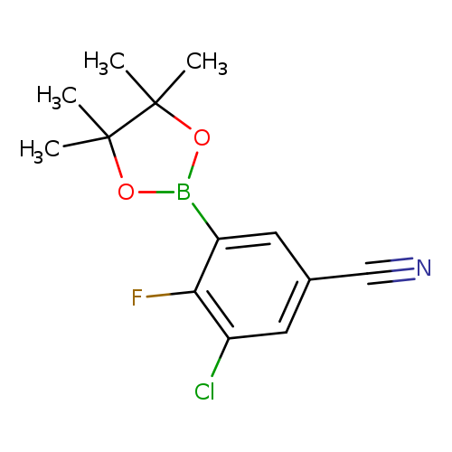 3-Chloro-5-cyano-2-fluorophenylboronic acid, pinacol ester