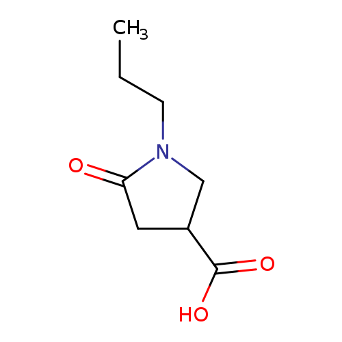 5-Oxo-1-propylpyrrolidine-3-carboxylic acid