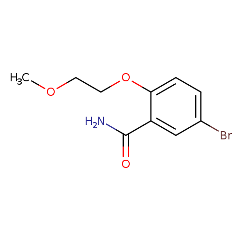 5-Bromo-2-(2-methoxy-ethoxy)-benzamide