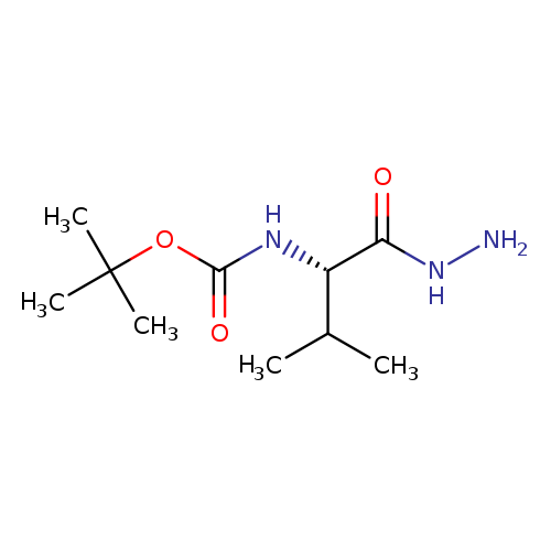 tert-Butyl [(1s)-1-(hydrazinocarbonyl)-2-methylpropyl]carbamate