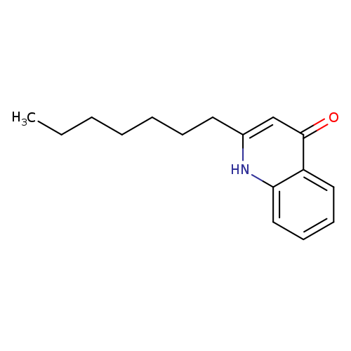 4(1H)​-​Quinolinone, 2-​heptyl-