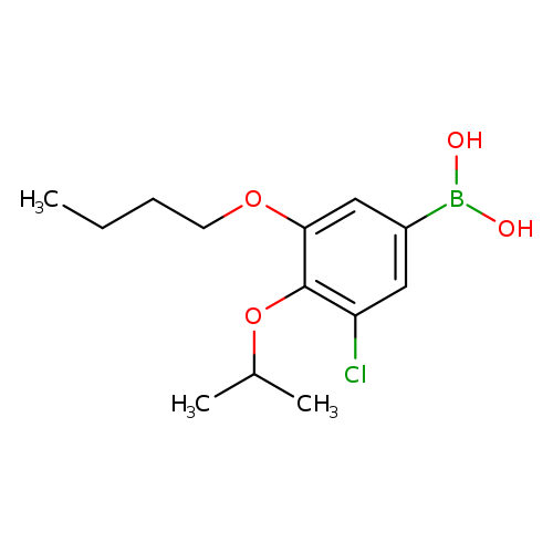 3-Butoxy-5-chloro-4-isopropoxyphenylboronic acid