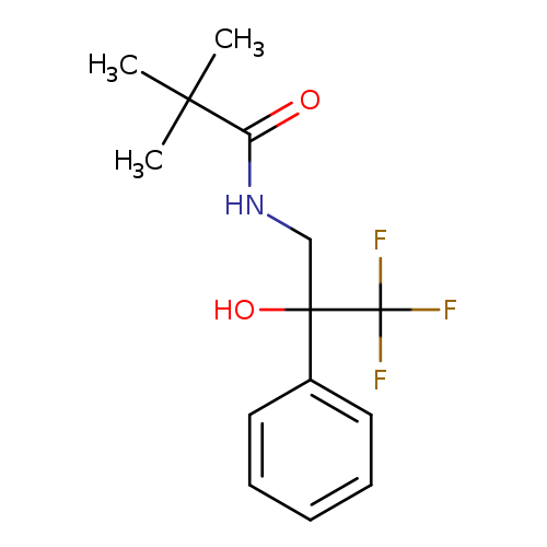 2,2-dimethyl-N-(3,3,3-trifluoro-2-hydroxy-2-phenylpropyl)propanamide