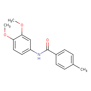 N-(3,4-dimethoxyphenyl)-4-methylbenzamide