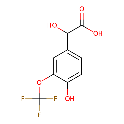 2-hydroxy-2-[4-hydroxy-3-(trifluoromethoxy)phenyl]aceticacid