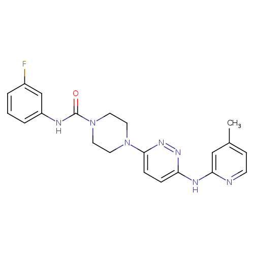 N-(3-fluorophenyl)-4-{6-[(4-methylpyridin-2-yl)amino]pyridazin-3-yl}piperazine-1-carboxamide